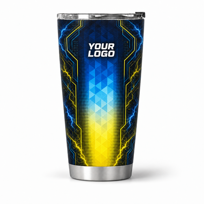 ELN020 personalized tumbler 20oz front product mockup