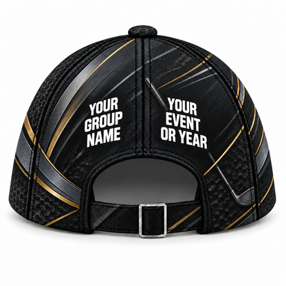 GLF001 personalized cap back product mockup