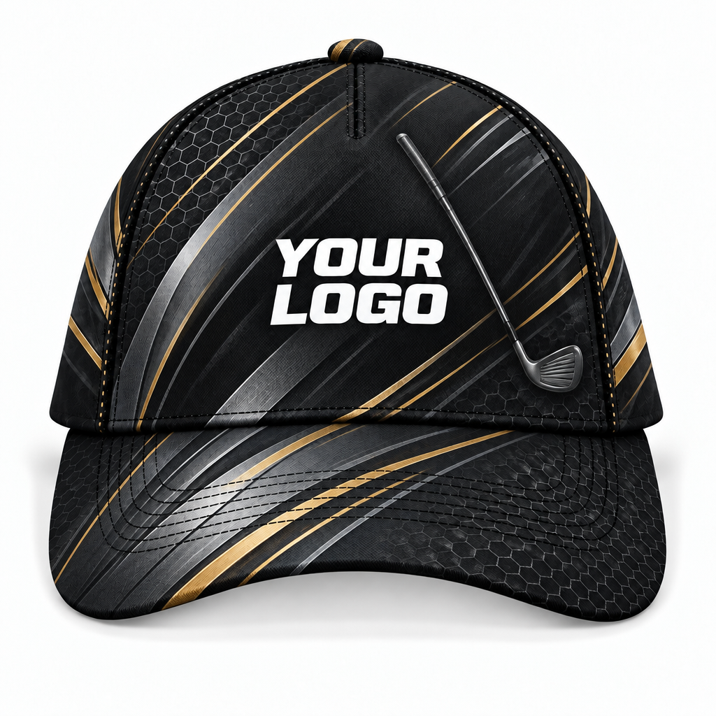 GLF001 personalized cap front product mockup