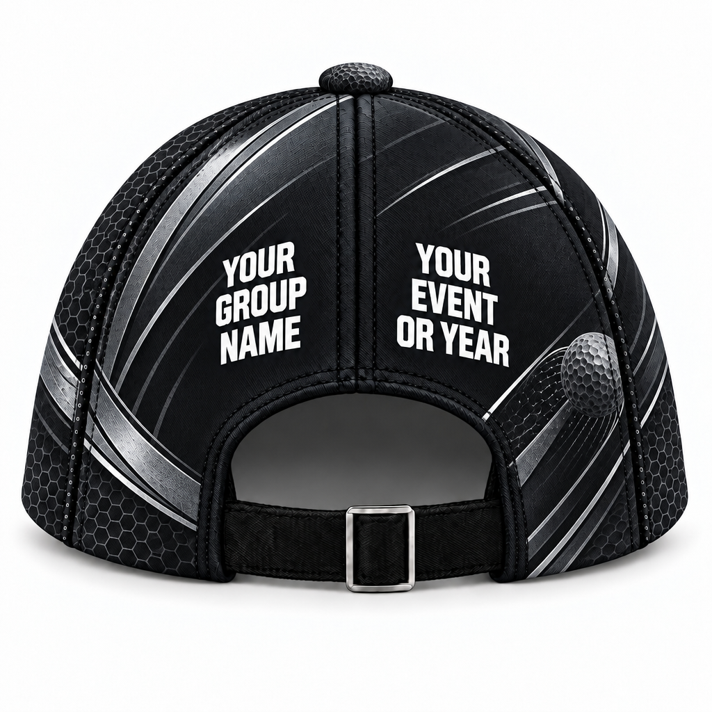 GLF003 personalized cap back product mockup