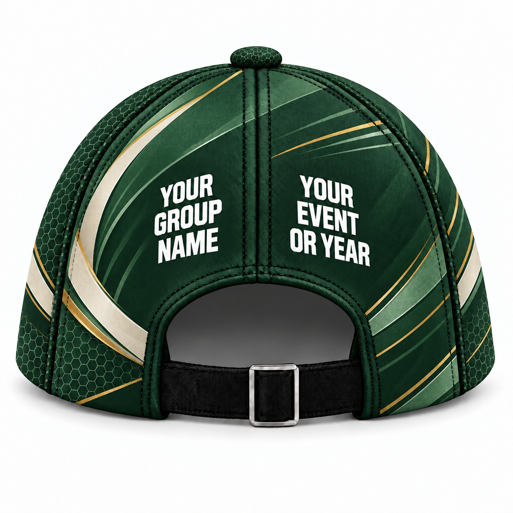 GLF004 personalized cap back product mockup