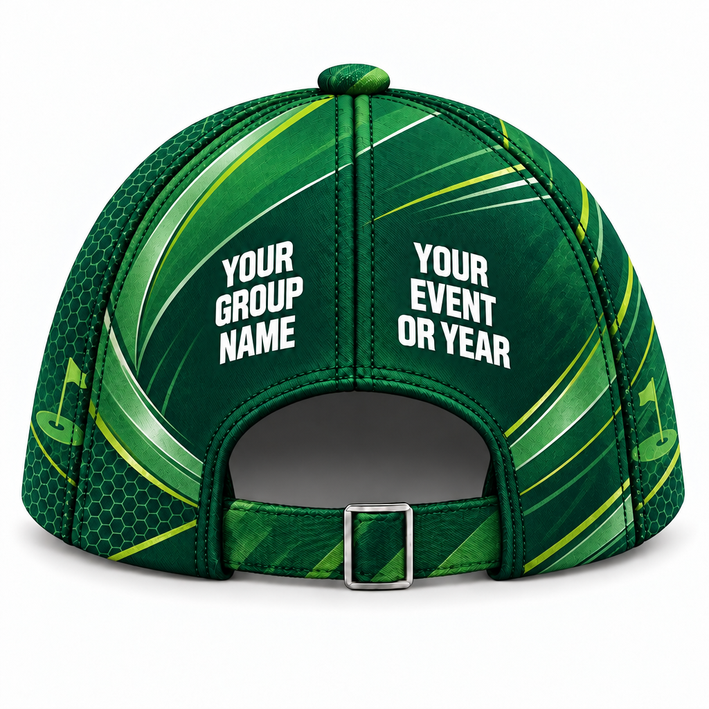 GLF005 personalized cap back product mockup