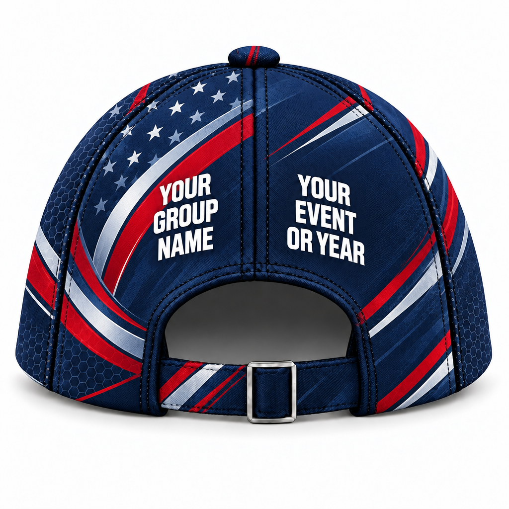 GLF006 personalized cap back product mockup