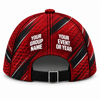 GLF011 personalized cap back product mockup