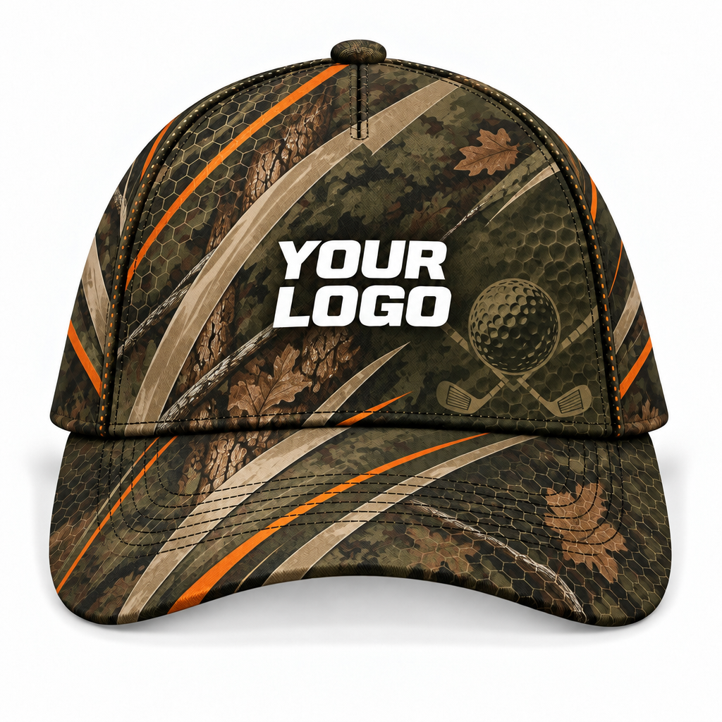 GLF016 personalized cap front product mockup
