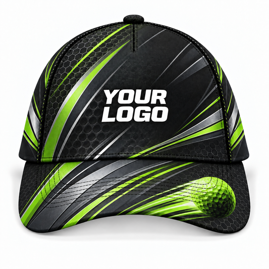 GLF017 personalized cap front product mockup