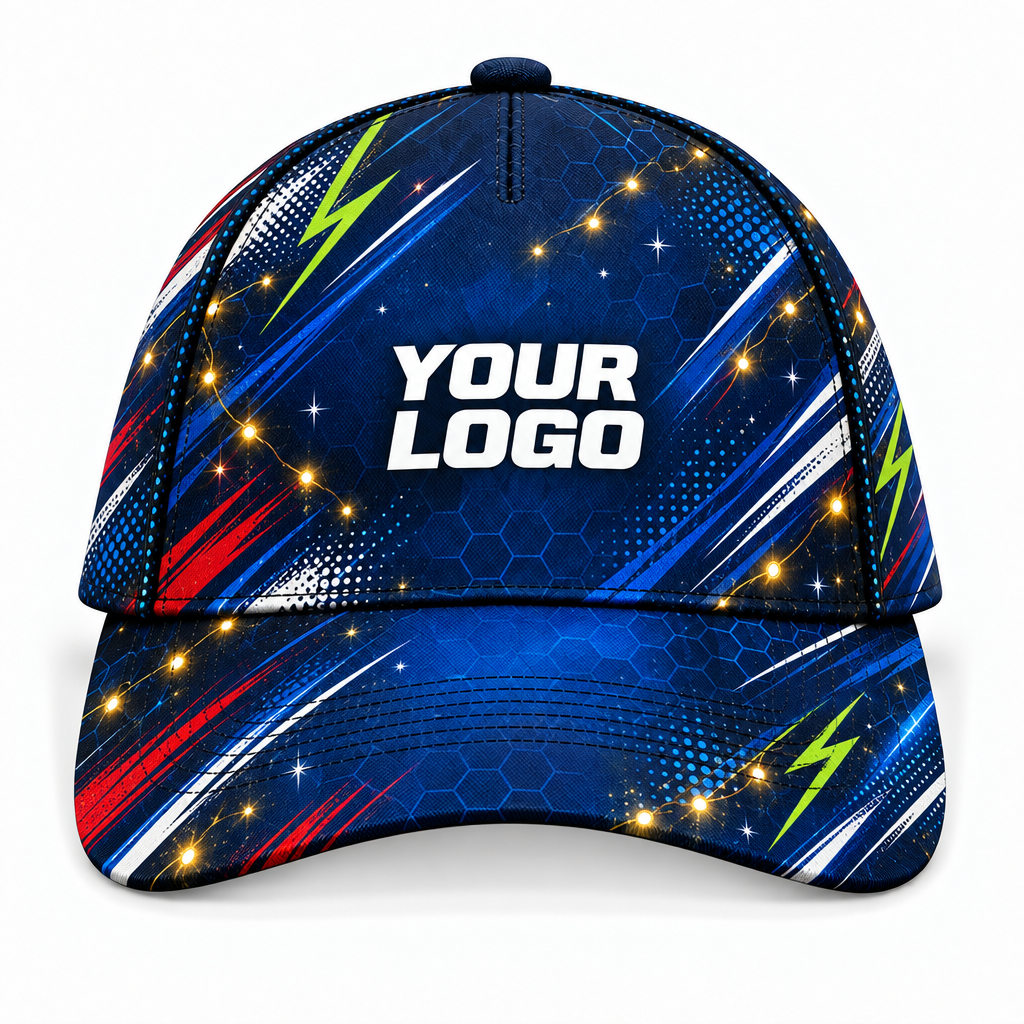 HLN001 personalized cap front product mockup
