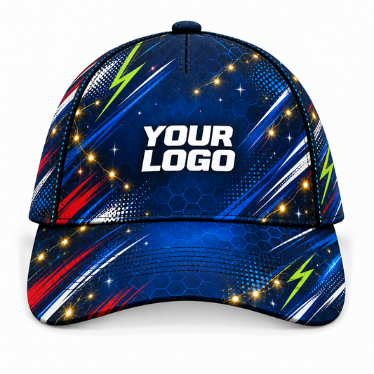 HLN001 personalized cap front product mockup
