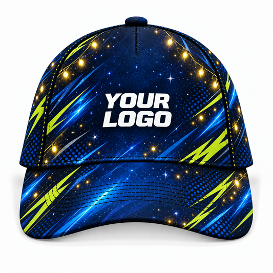 HLN002 personalized cap front product mockup