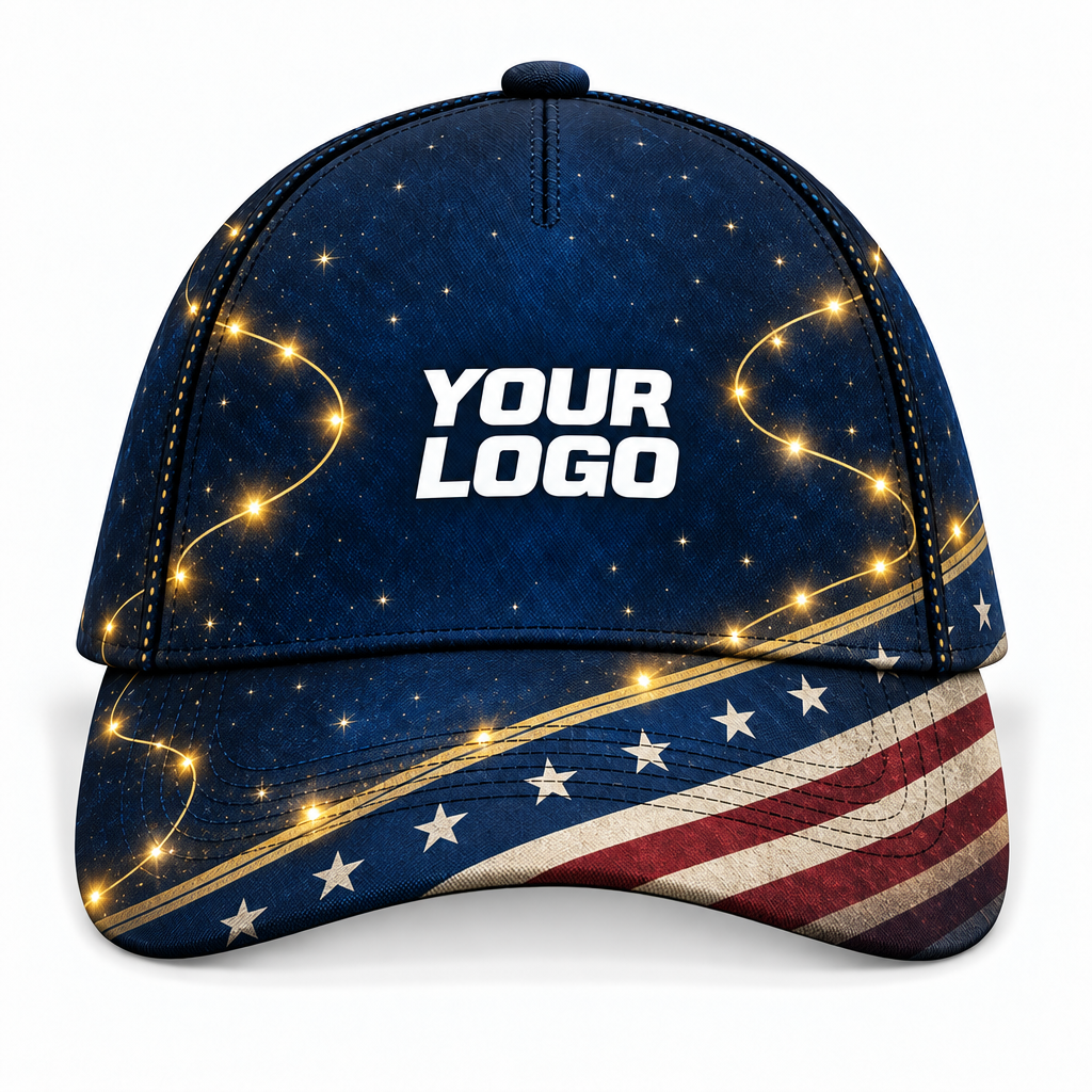 HLN005 personalized cap front product mockup