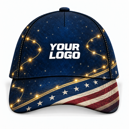 HLN005 personalized cap front product mockup