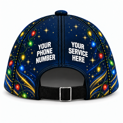 HLN006 personalized cap back product mockup