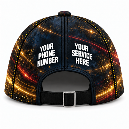HLN007 personalized cap back product mockup
