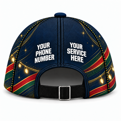 HLN010 personalized cap back product mockup