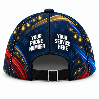HLN011 personalized cap back product mockup