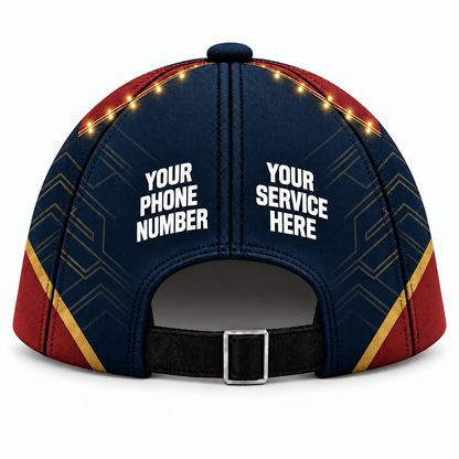 HLN012 personalized cap back product mockup