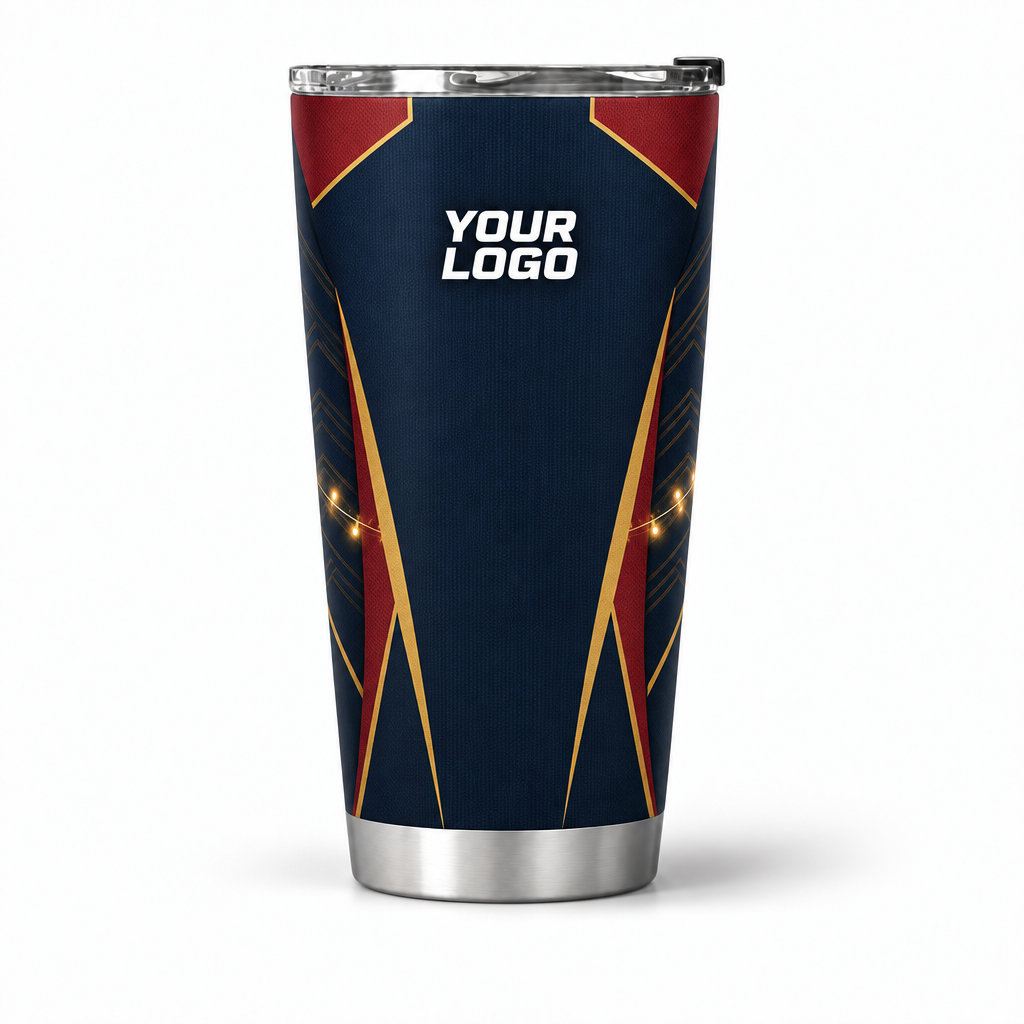 HLN012 personalized tumbler 20oz front product mockup