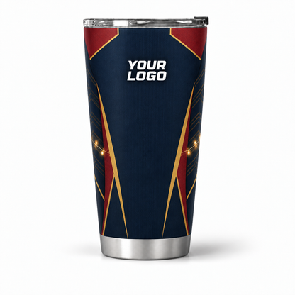 HLN012 personalized tumbler 20oz front product mockup