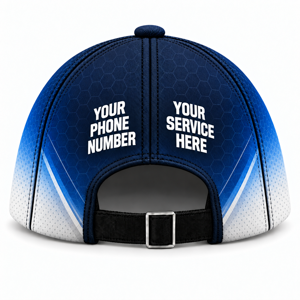 HLN015 personalized cap back product mockup