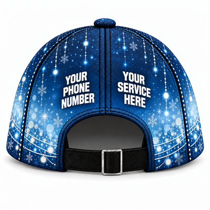 HLN016 personalized cap back product mockup