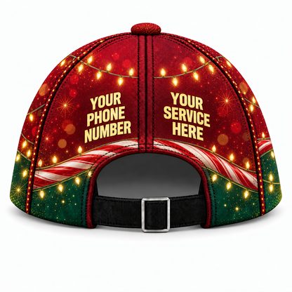 HLN017 personalized cap back product mockup