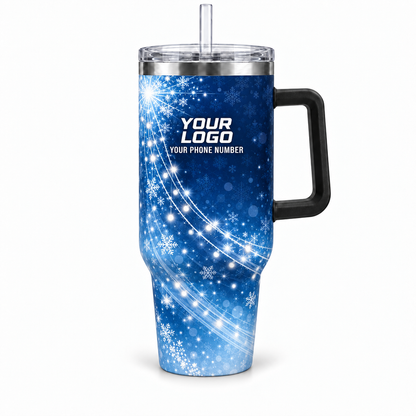 HLN021 personalized tumbler 40oz front product mockup
