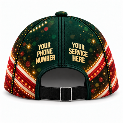 HLN023 personalized cap back product mockup