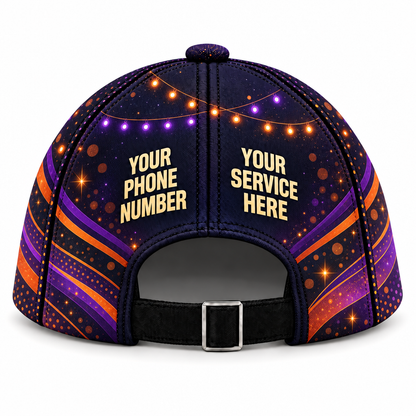 HLN024 personalized cap back product mockup