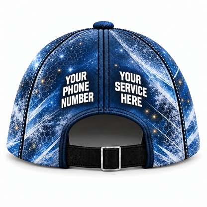 HLN027 personalized cap back product mockup