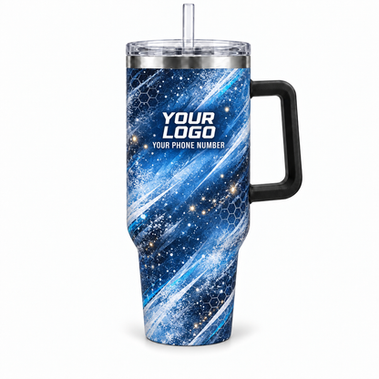 HLN027 personalized tumbler 40oz front product mockup
