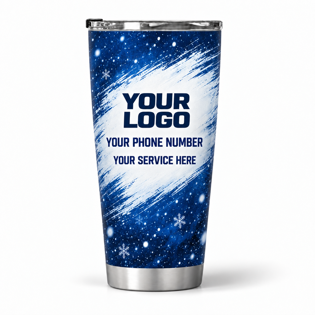 HLN029 personalized tumbler 20oz back product mockup