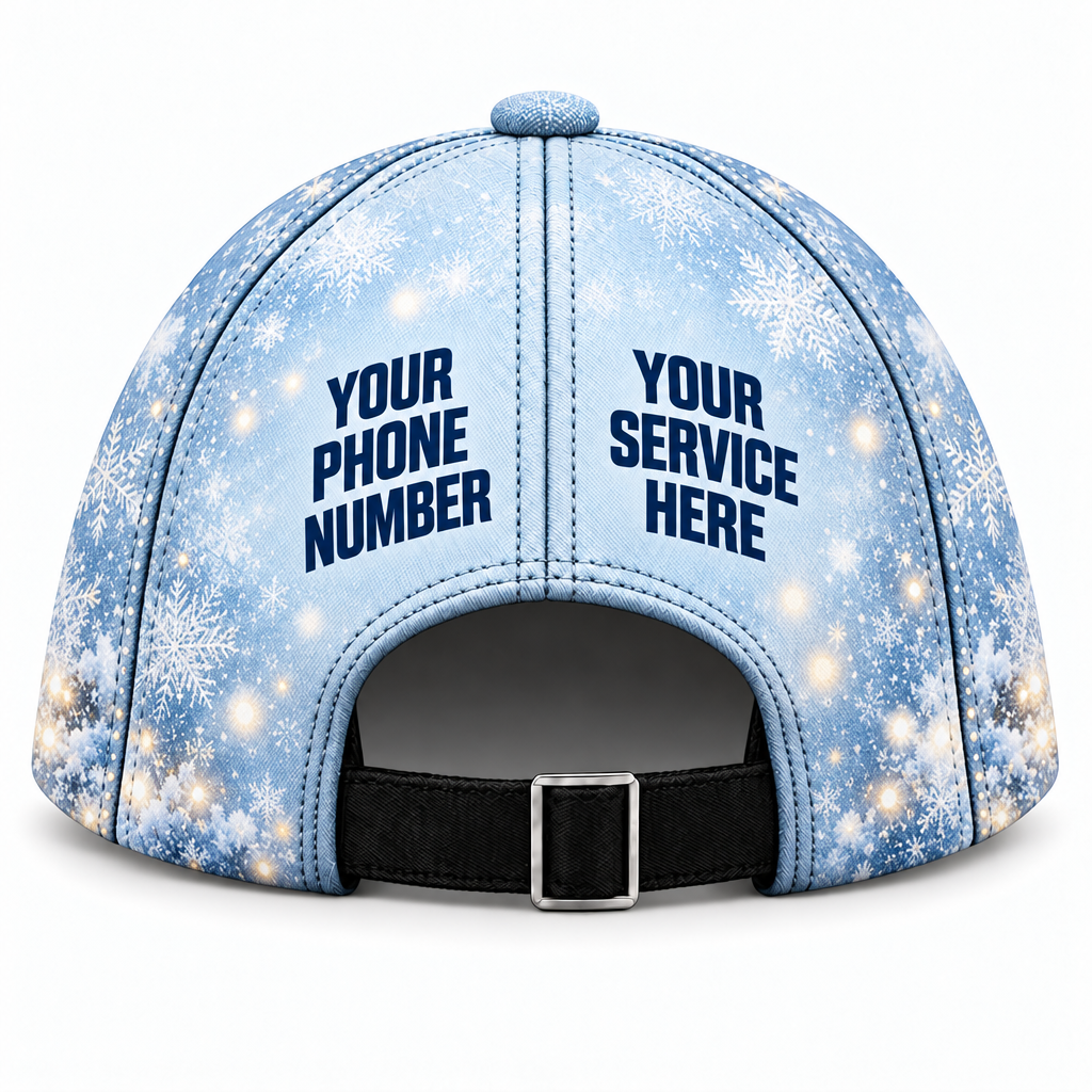 HLN031 personalized cap back product mockup