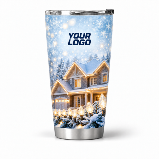 HLN031 personalized tumbler 20oz front product mockup