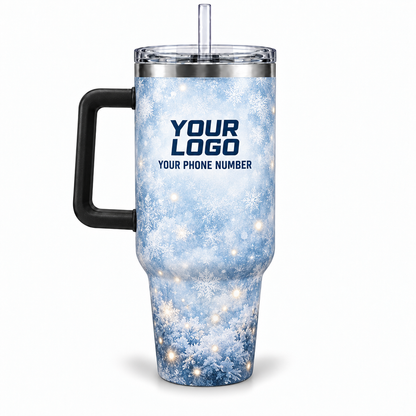 HLN031 personalized tumbler 40oz back product mockup
