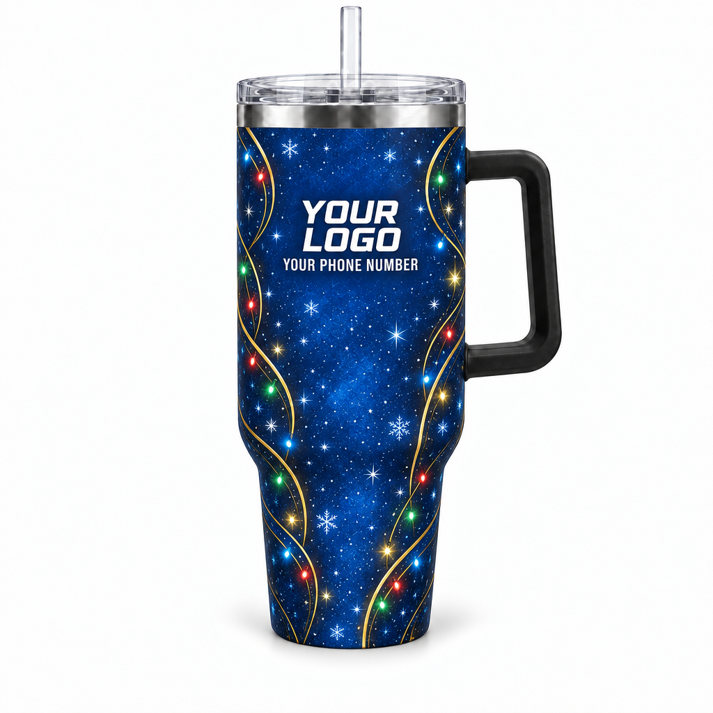HLN033 personalized tumbler 40oz front product mockup