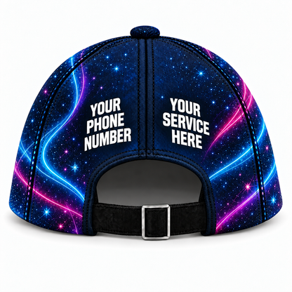HLN034 personalized cap back product mockup