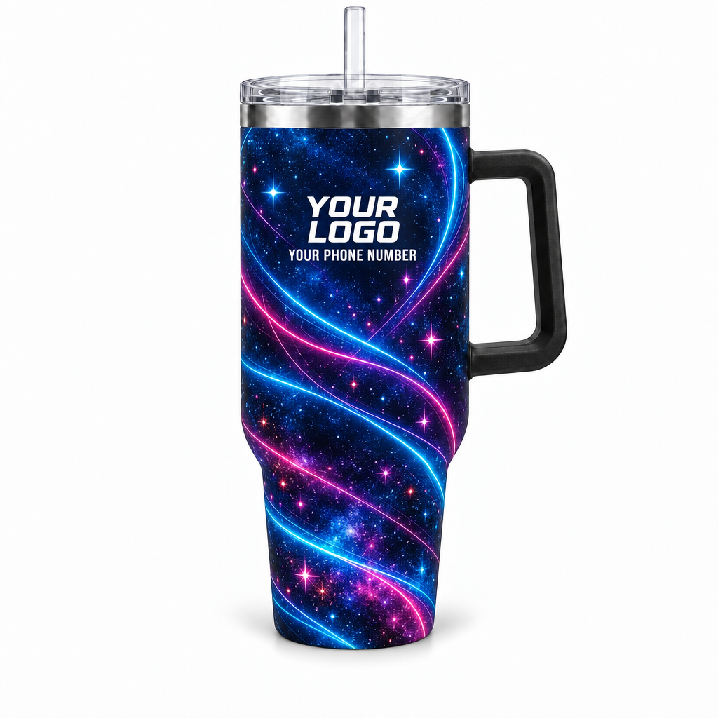 HLN034 personalized tumbler 40oz front product mockup