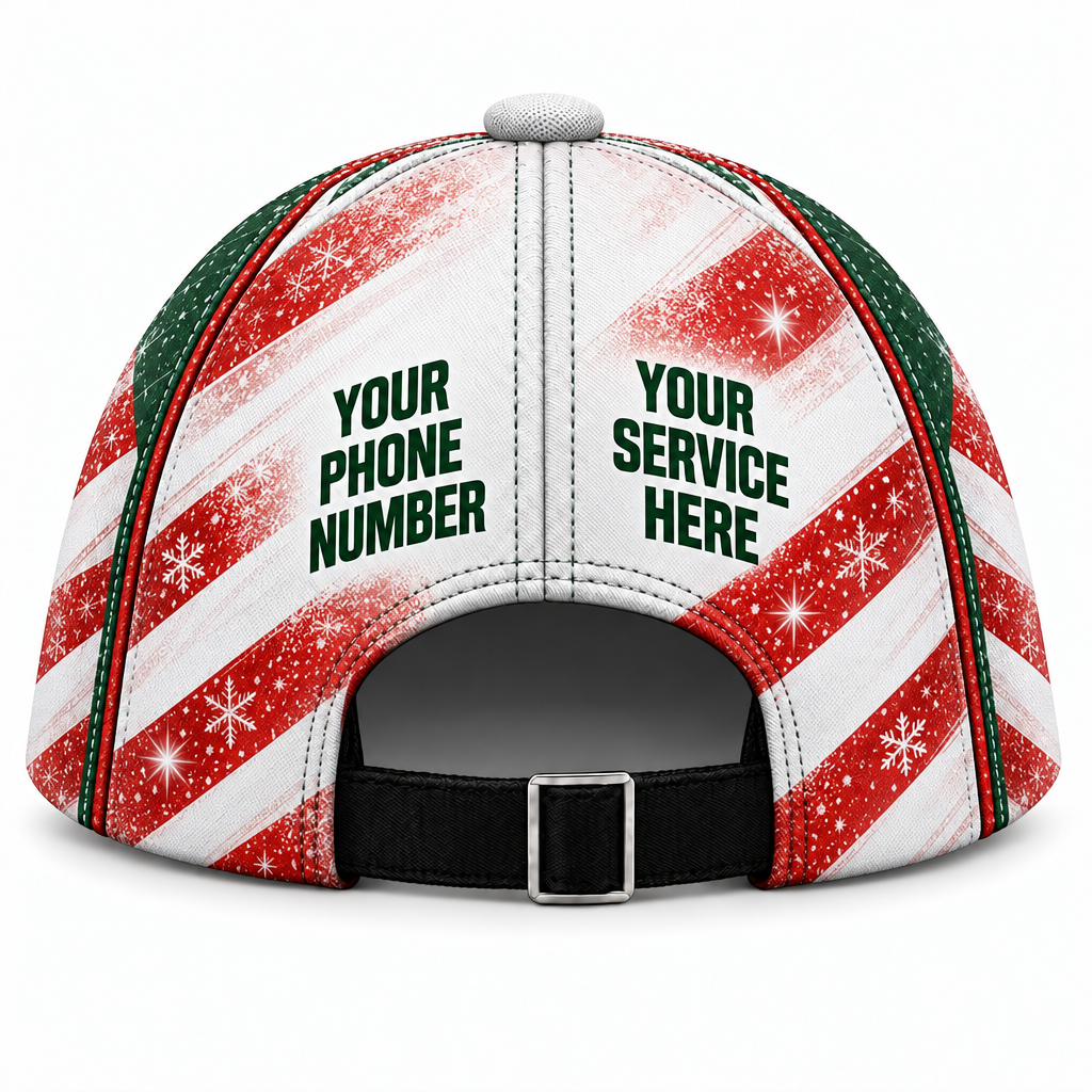 HLN036 personalized cap back product mockup