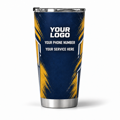 HMN001 personalized tumbler 20oz back product mockup