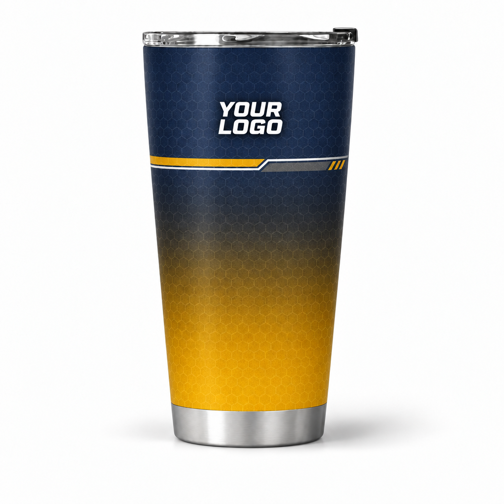 HMN002 personalized tumbler 20oz front product mockup
