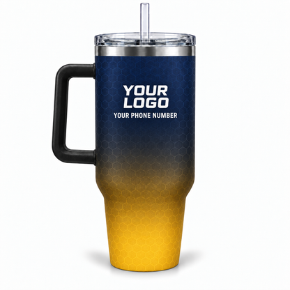 HMN002 personalized tumbler 40oz back product mockup