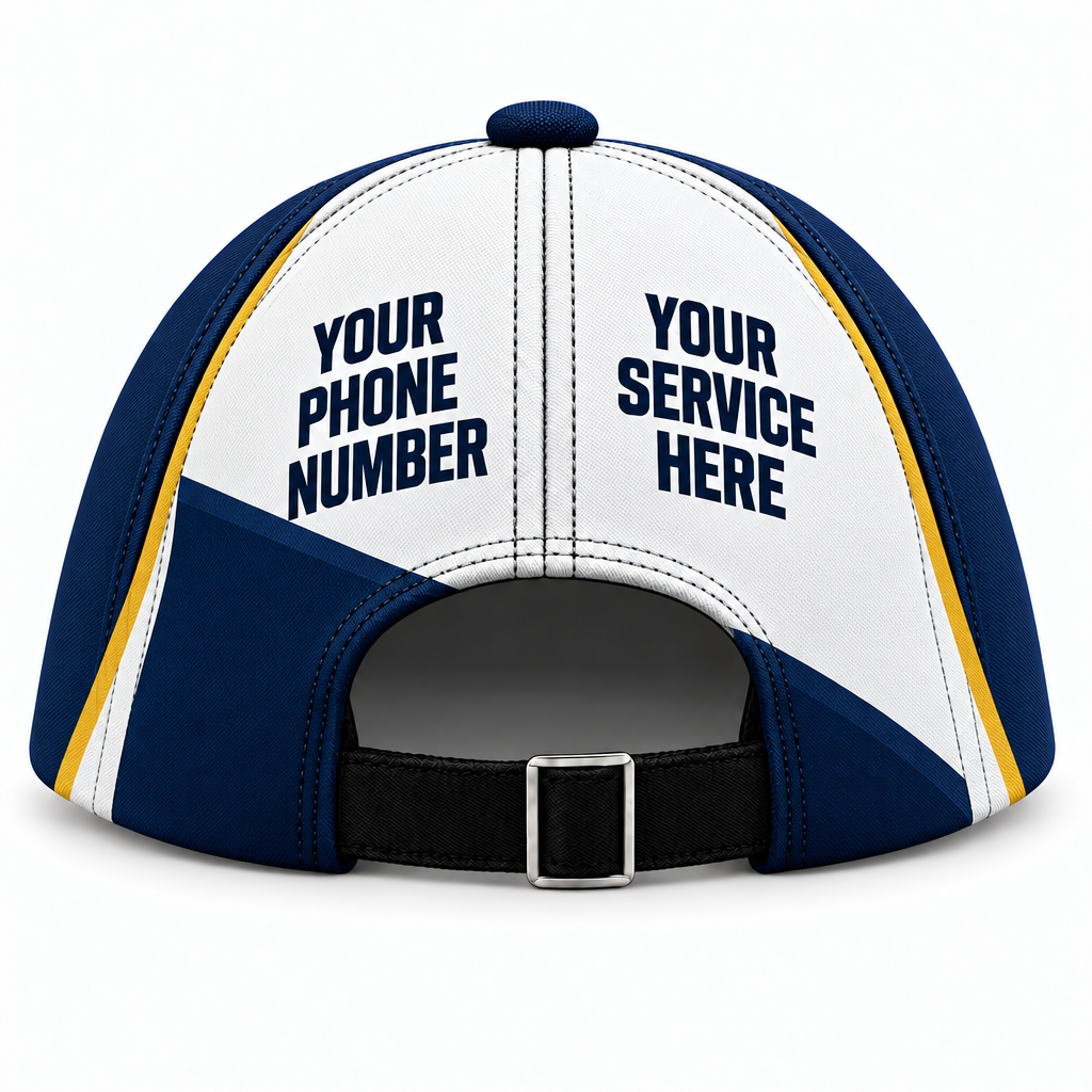 HMN004 personalized cap back product mockup