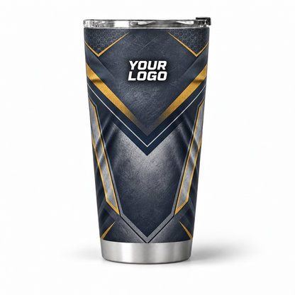HMN005 personalized tumbler 20oz front product mockup