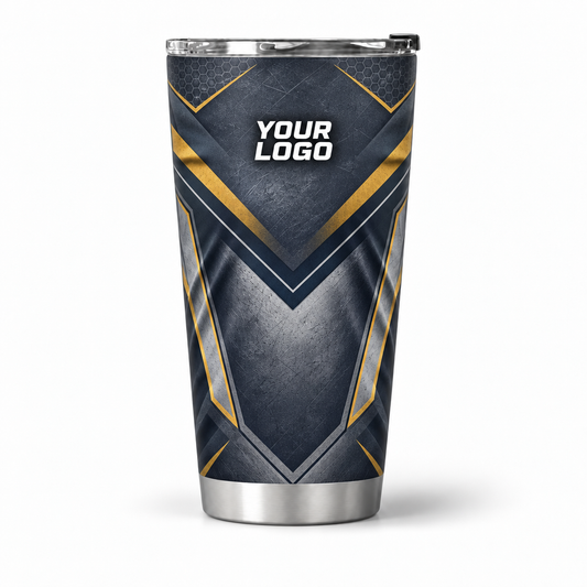 HMN005 personalized tumbler 20oz front product mockup