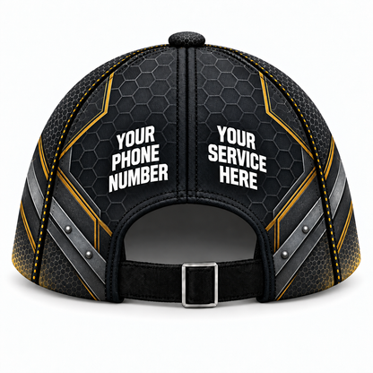 HMN006 personalized cap back product mockup