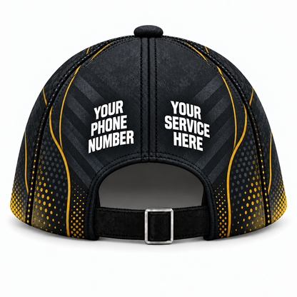 HMN007 personalized cap back product mockup