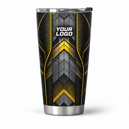 HMN007 personalized tumbler 20oz front product mockup