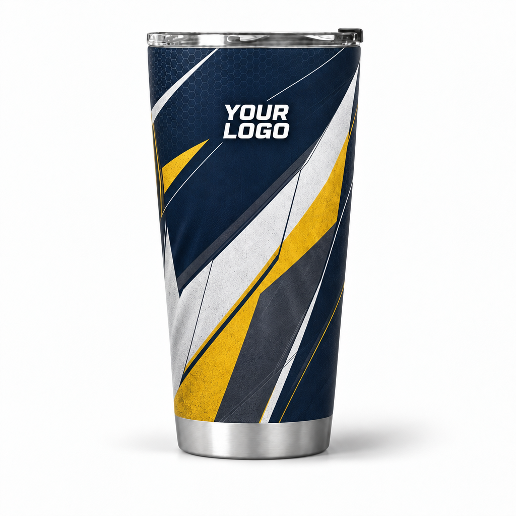 HMN009 personalized tumbler 20oz front product mockup