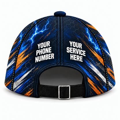 HMN010 personalized cap back product mockup