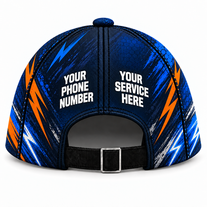 HMN011 personalized cap back product mockup